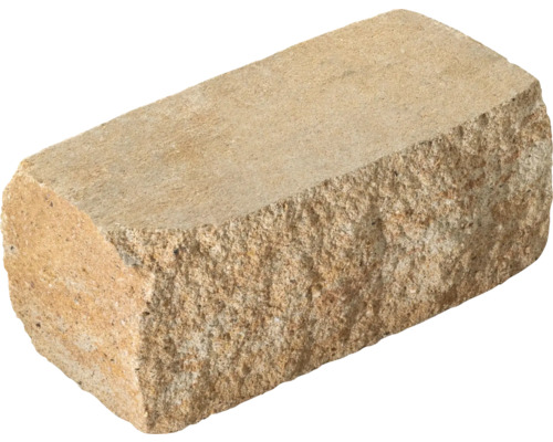 Einzelner Mauerstein aus Beton