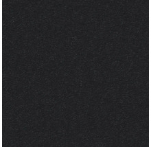 Nahaufnahme einer schwarzen, strukturierten Oberfläche.