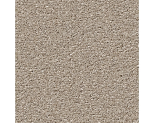 Nahaufnahme eines beigen Teppichs mit kurzer Faser