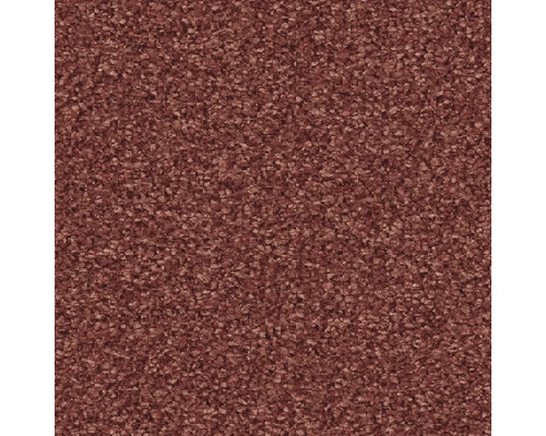 Nahaufnahme eines roten Teppichbodens.