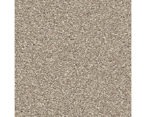 Nahaufnahme eines beigefarbenen Teppichbodens.