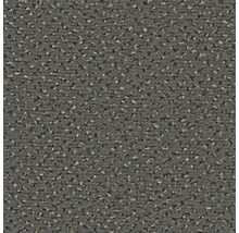 Nahaufnahme eines grauen Teppichs mit melierter Textur.