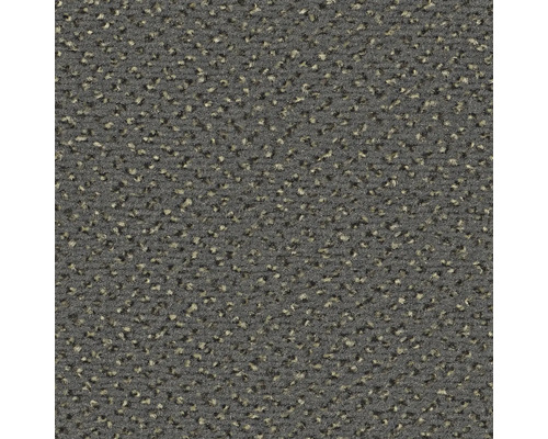 Nahaufnahme eines grauen Teppichs mit melierter Textur.