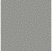 Nahaufnahme eines grauen Teppichs mit melierter Struktur