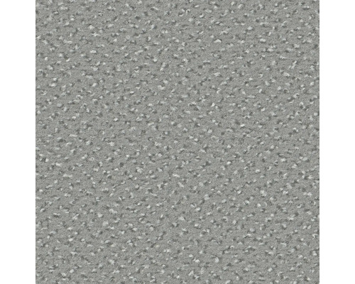 Nahaufnahme eines grauen Teppichs mit melierter Struktur