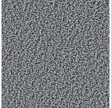 Detailaufnahme eines grauen Teppichbodens mit Schlingenstruktur