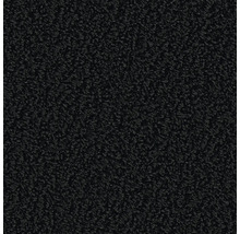 Schwarzer Teppich mit Schlingenstruktur