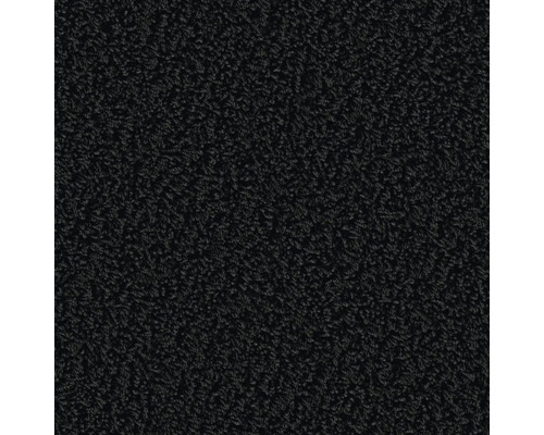 Schwarzer Teppich mit Schlingenstruktur