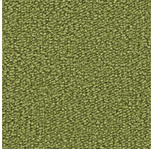 Nahaufnahme von einem grünen Teppichboden.