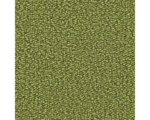 Nahaufnahme von einem grünen Teppichboden.