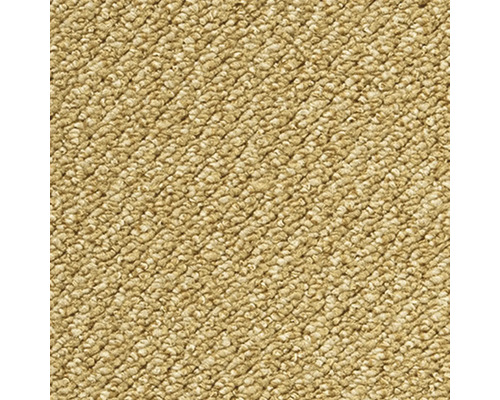 Detailansicht eines beigen Teppichs