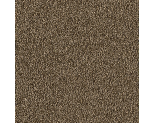 Nahaufnahme eines braunen Teppichbodens mit kurzer Schlinge