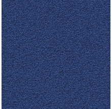 Nahaufnahme eines blauen Teppichs