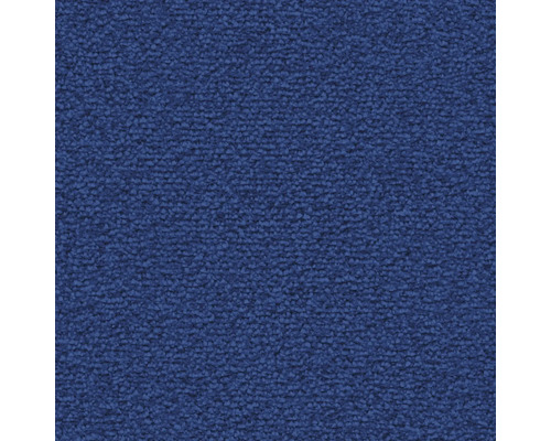 Nahaufnahme eines blauen Teppichs