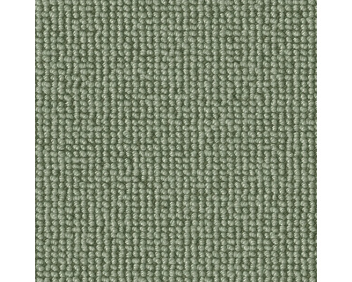 Detailaufnahme eines grünen Teppichbodens