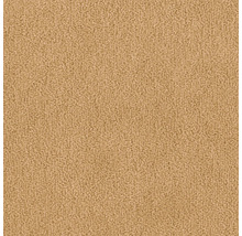 Nahaufnahme eines beigefarbenen Teppichbodens