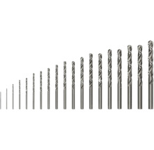 Set aus Spiralbohrern für Metall in verschiedenen Größen
