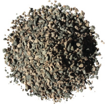 Schüttgut aus Ziegelbruch