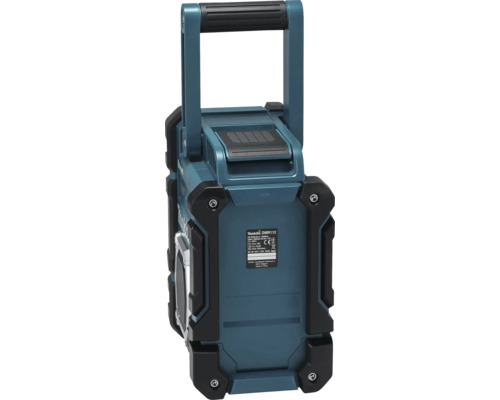 Makita Baustellenradio DMR112, robustes Design mit Tragegriff, DAB plus und Bluetooth.