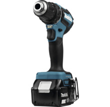 Makita Akku-Bohrschrauber 18 Volt mit bürstenlosem Motor, Schnellspannbohrfutter und LED-Arbeitslicht.