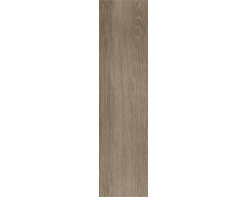 Bodenbelag in Holzoptik mit Maserung in Taupe.