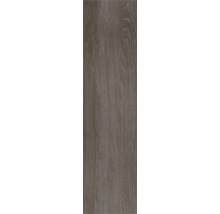 Laminatboden-Diele mit dunkler Holzmaserung.