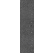 Dunkelgraue Bodenfliese in Steinoptik mit matter Oberfläche.
