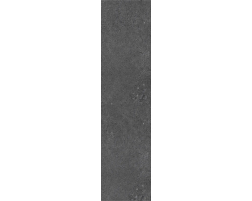 Dunkelgraue Bodenfliese in Steinoptik mit matter Oberfläche.