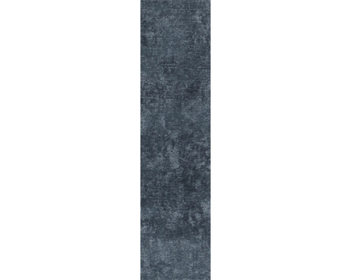 Struktur eines melierten blauen Teppichbodens mit Kurzflor.