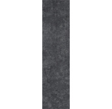 Grauer Teppichboden mit melierter Textur und feiner Schlingenoptik.