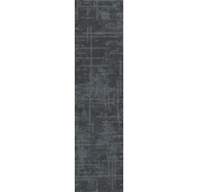 Strukturierter Teppichboden in Grau mit abstraktem Linienmuster.