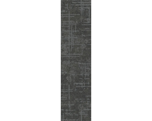Strukturierter Teppichboden mit geometrischem Gittermuster.