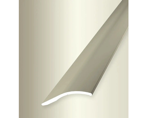 Hohlkehlleiste in Silber-Optik für Wandabschlüsse und Küchenarbeitsplatten.