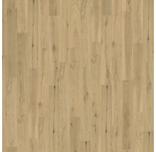 Laminatboden mit natürlicher Holzmaserung und sichtbaren Astlöchern.