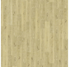 Laminatboden mit Holzstruktur, Eichenoptik mit sichtbaren Astlöchern und feiner Maserung.