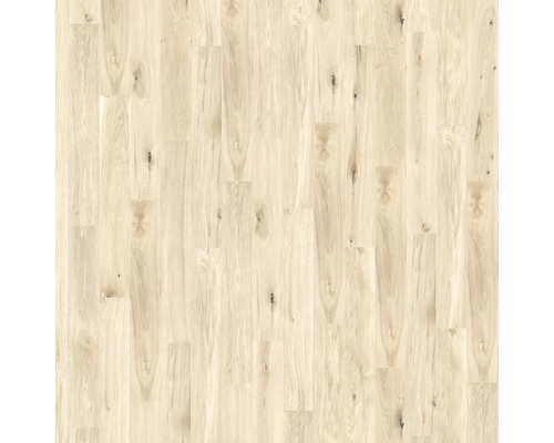 Parkettboden im Schiffsboden-Design mit Holzmaserung und sichtbaren Astanteilen.