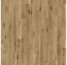 Parkettboden Eiche mit markanter Maserung und Astlöchern.