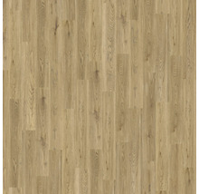 Schiffsboden-Bodenbelag in Eichenoptik mit Maserung und Astlöchern.