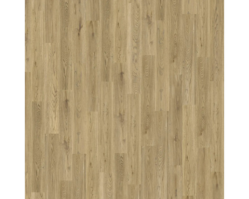 Schiffsboden-Bodenbelag in Eichenoptik mit Maserung und Astlöchern.