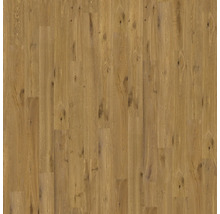 Parkettboden Eiche Schiffsboden-Optik mit Astlöchern und natürlicher Maserung.