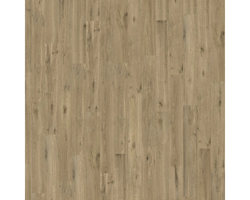 Korkboden 9.0 Ginger Wood Fume 1220 x 185 x 9 mm Laminatboden in Eichenoptik mit Holzmaserung und Astlöchern.
