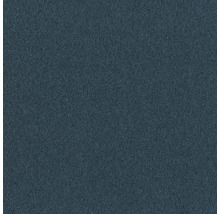 Teppichboden Meterware in Blau mit fein strukturierter Oberfläche.