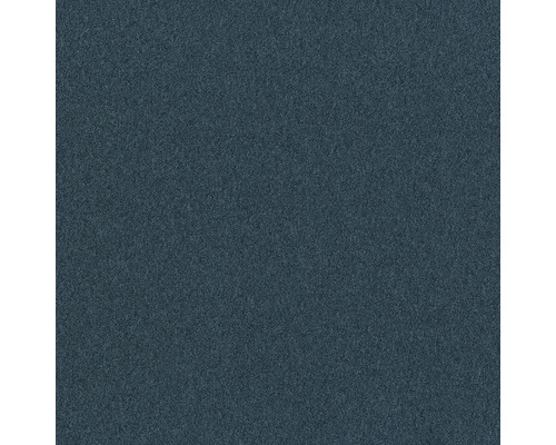 Teppichboden Meterware in Blau mit fein strukturierter Oberfläche.