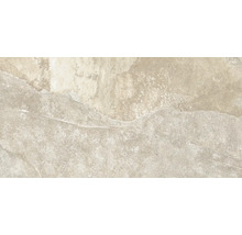 Fliese in Natursteinoptik mit strukturierter Oberfläche und authentischer Maserung.