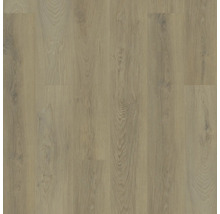 Laminatboden in Holzoptik mit natürlicher Maserung und Astlöchern im Dielendesign.