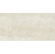Feinsteinzeugfliese mit Natursteinoptik in Beige, strukturierte Oberfläche.