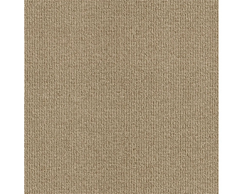 Beige Schlingenteppichboden mit feiner Textur.