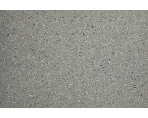 Graue Oberfläche mit feiner Sprenkelung in hellen und dunklen Tönen, Steinoptik oder Terrazzo-Design.