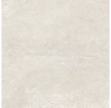 Feinsteinzeugfliese mit Steinoptik und feiner Textur in hellem Ton.