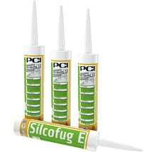 PCI Silcofug E elastischer Dichtstoff in Kartuschen für innen und außen.